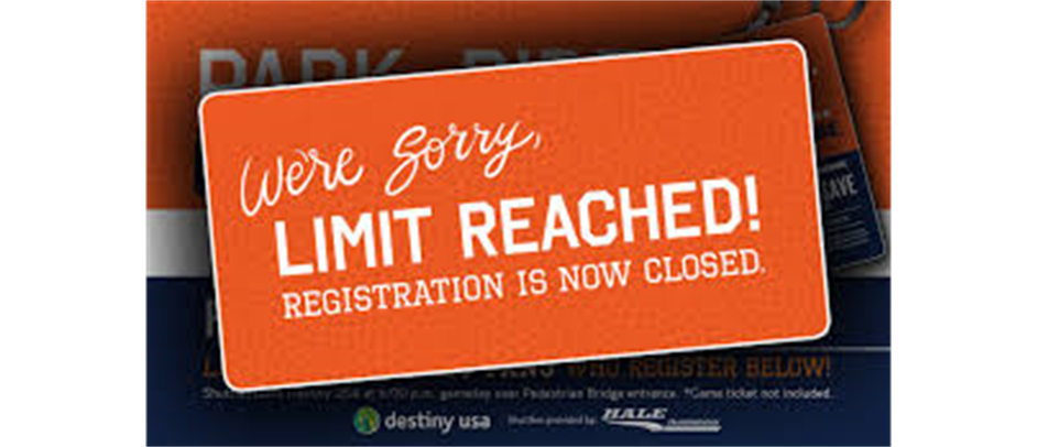 Registration Closed